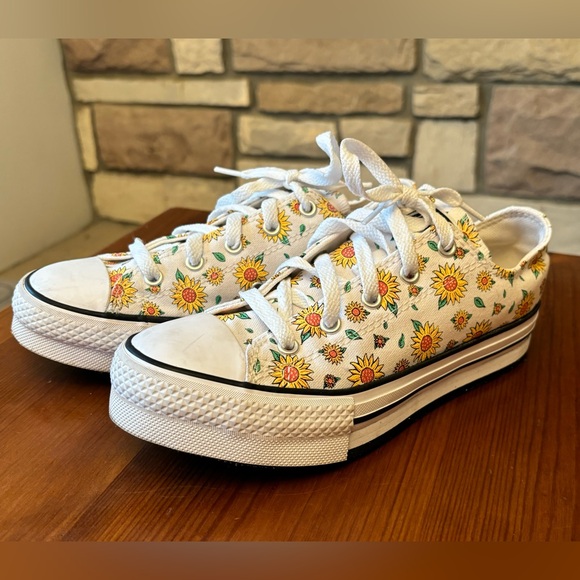 Converse Other - CONVERSE ALL STAR-SUNFLOWER PRINT, SZ 3